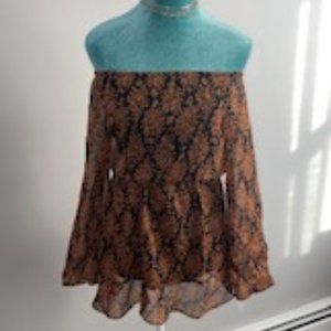 Floral Off the Shoulder Dress